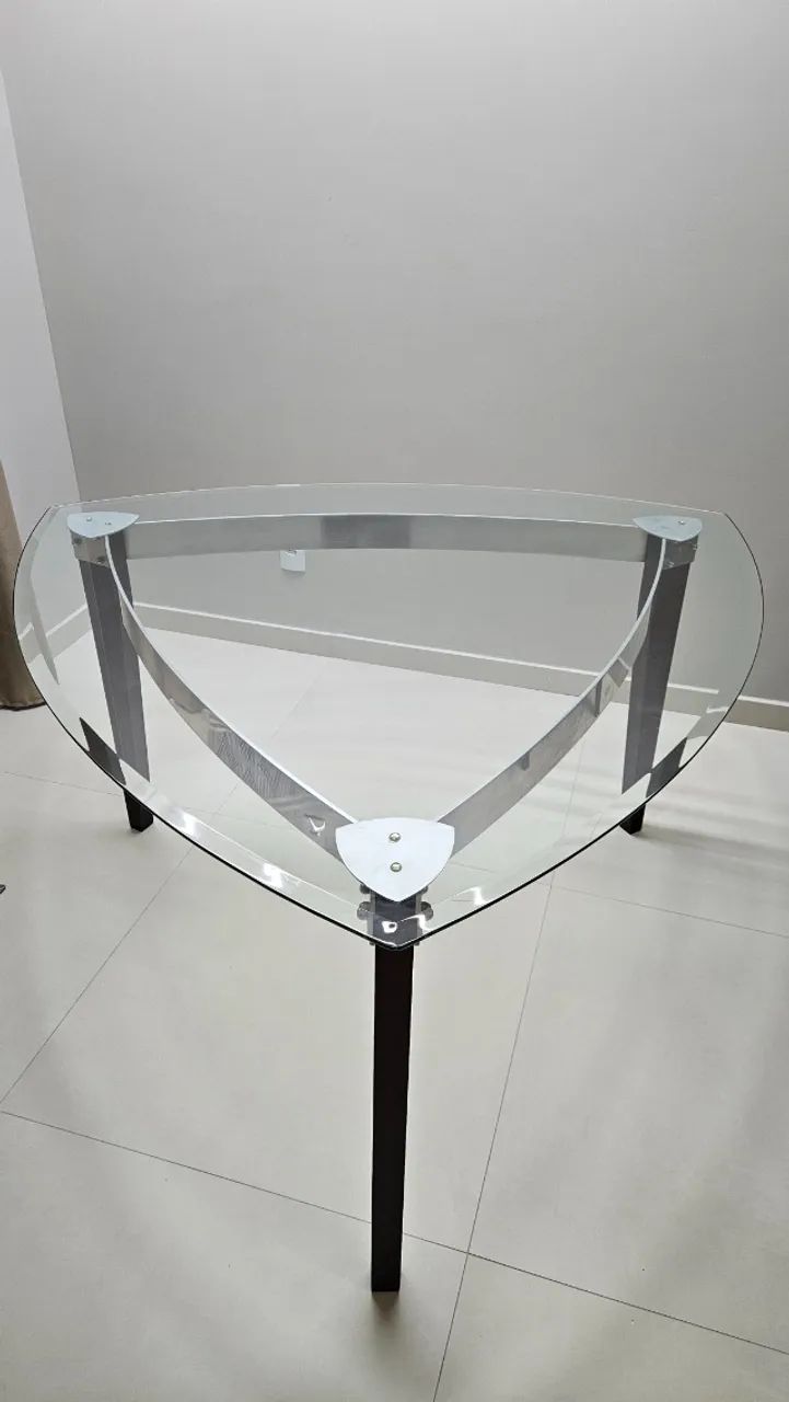 Mesa de jantar de vidro  - Foto 4