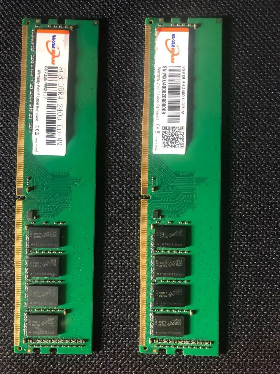 Memória ram DDR4 2x8Gb 2400mhz