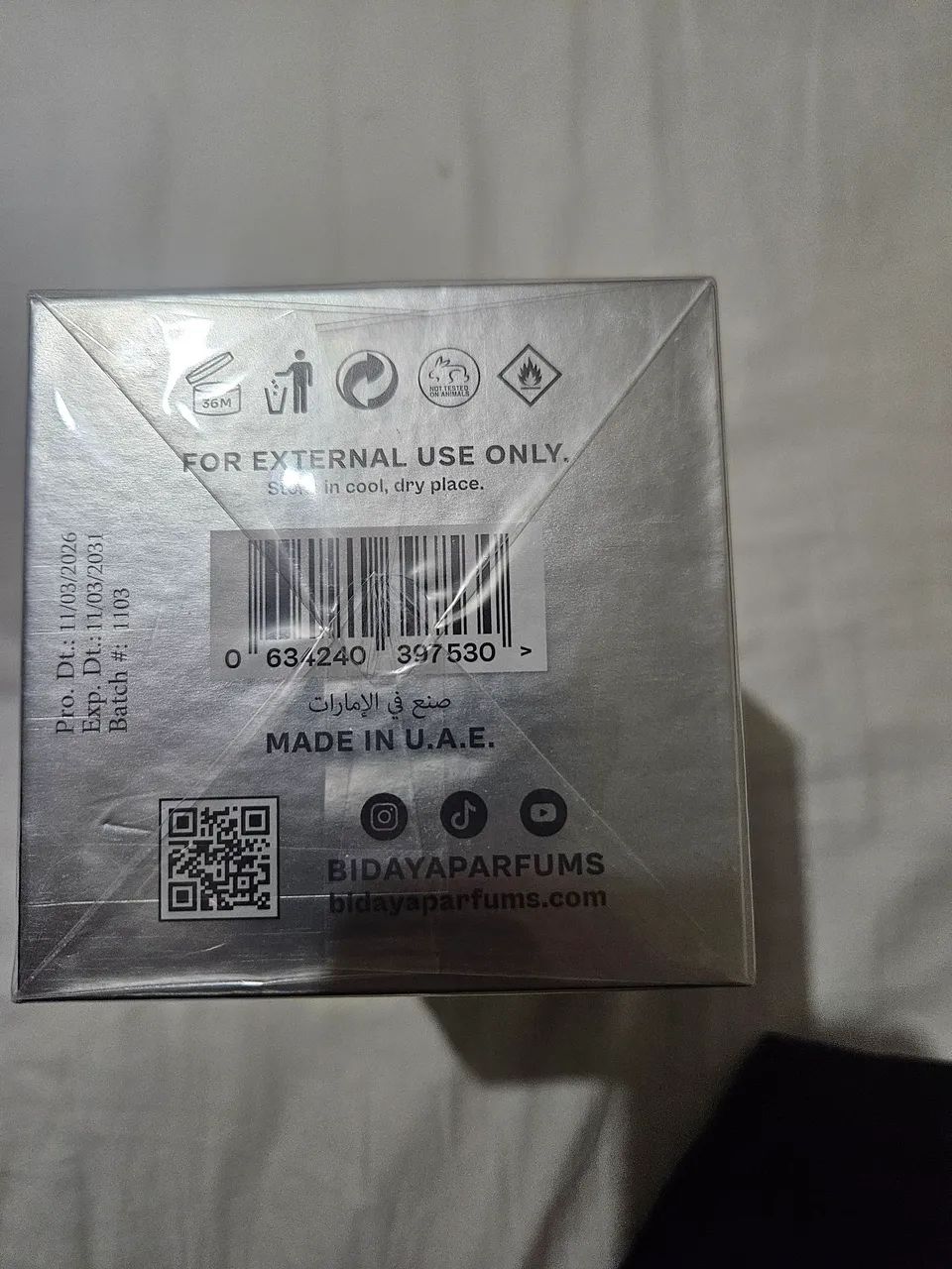 Perfume Bidaya Gris 100ml - Foto 3