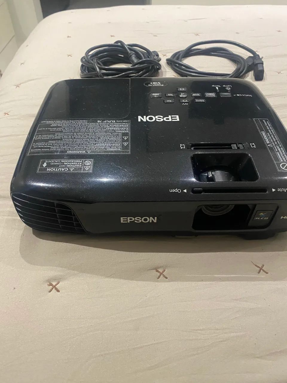 Projetor Epson S18+ Excelente estado!!! - Foto 3