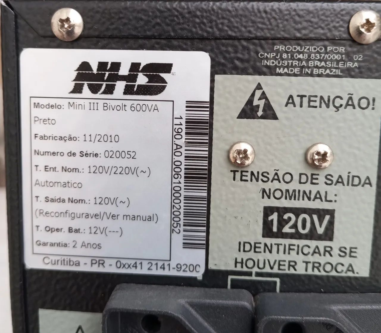 Nobreak NHS 600VA - Foto 2