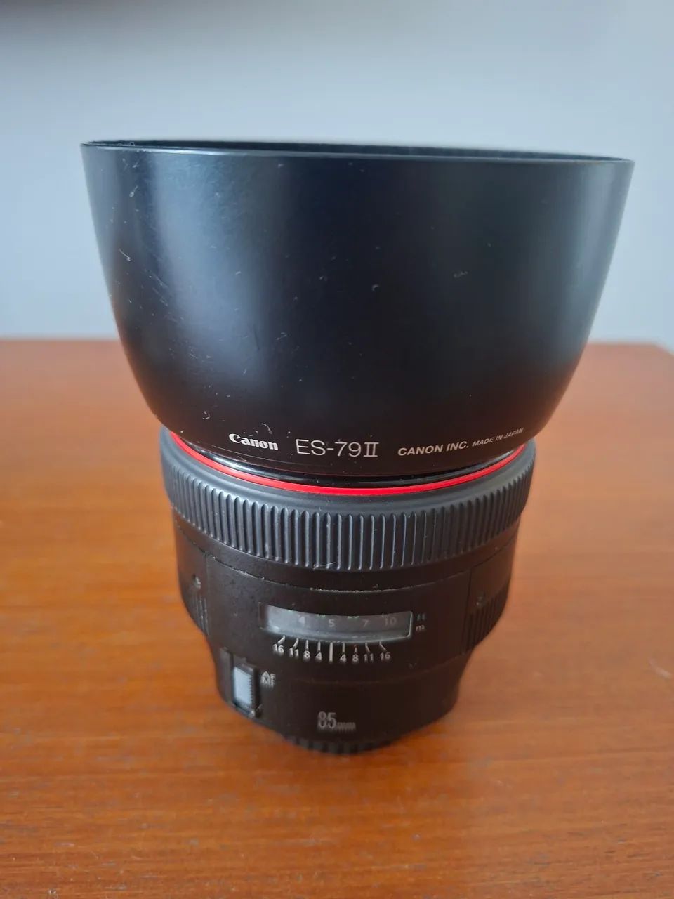 Lente Canon 1.2, USM, 85mm