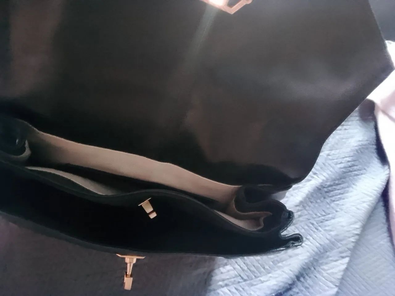 Bolsa em couro da Arezzo  - Foto 3