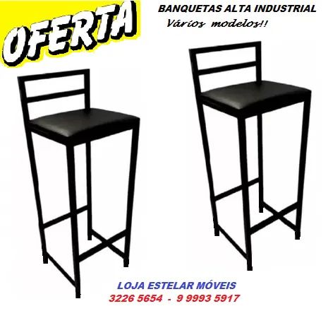 Cozinha gourmet, Banquetas alta  - Foto 4