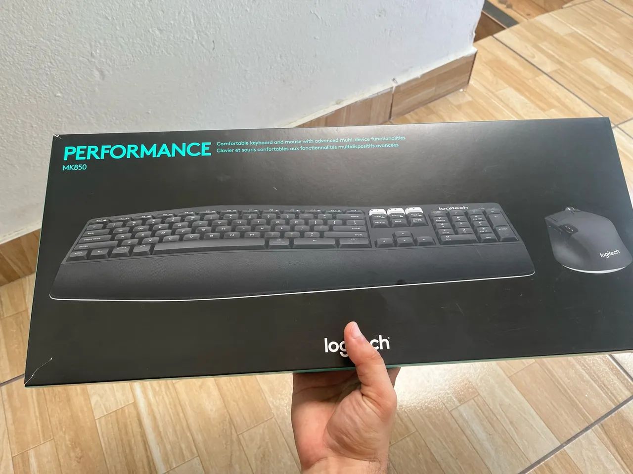 Kit mouse e teclado mk850