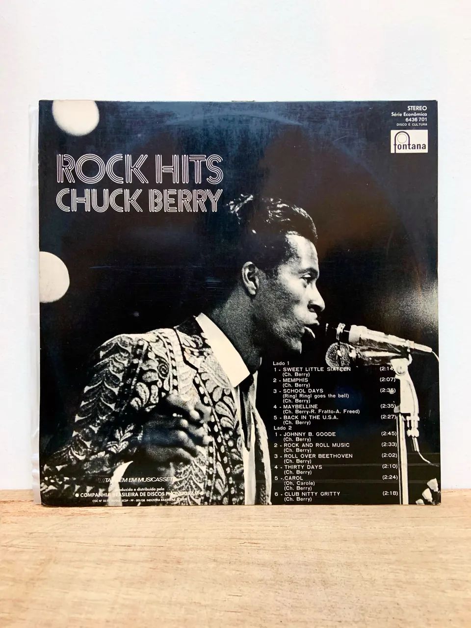 LP Chuck Berry - Rock Hits - 1973 - Foto 2