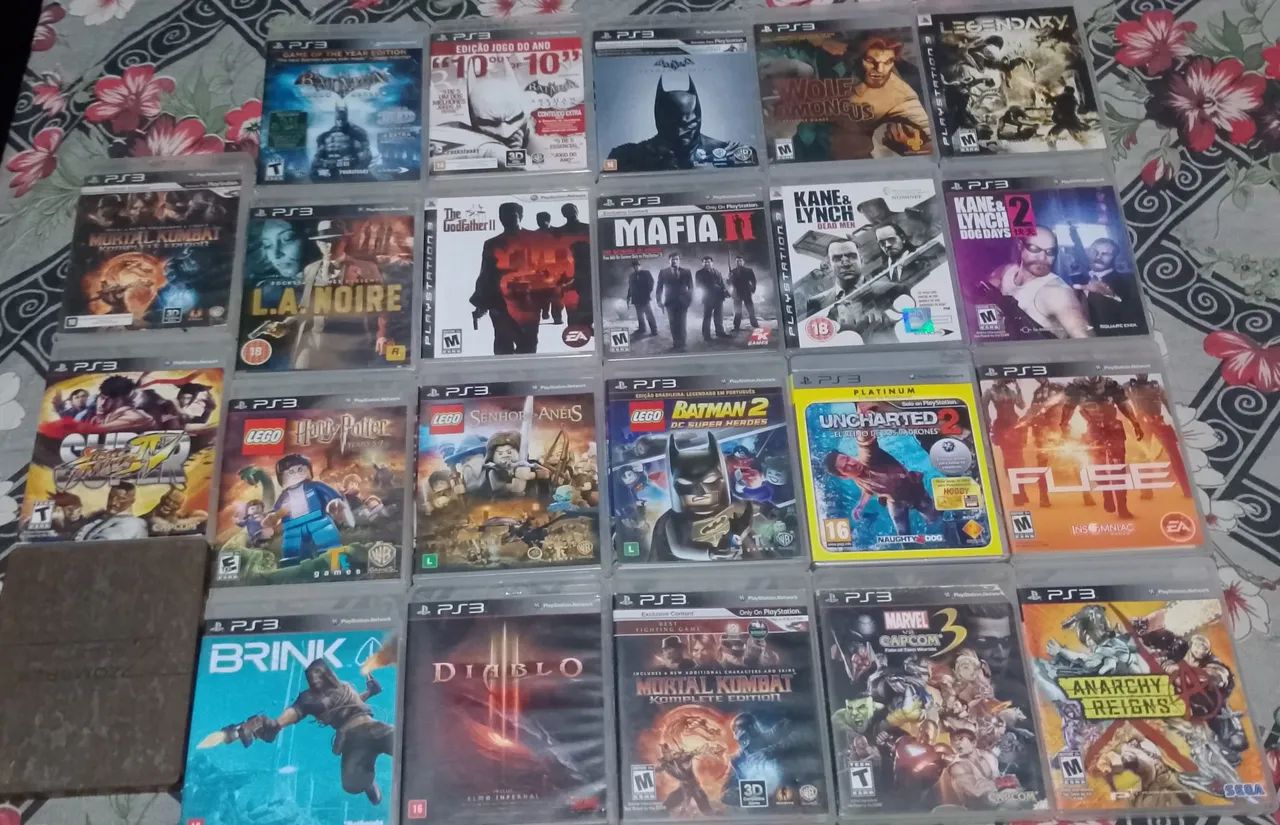 Jogos PS3 Raros Completos 70,00 cada acima de 4 Jogos - Jogos de