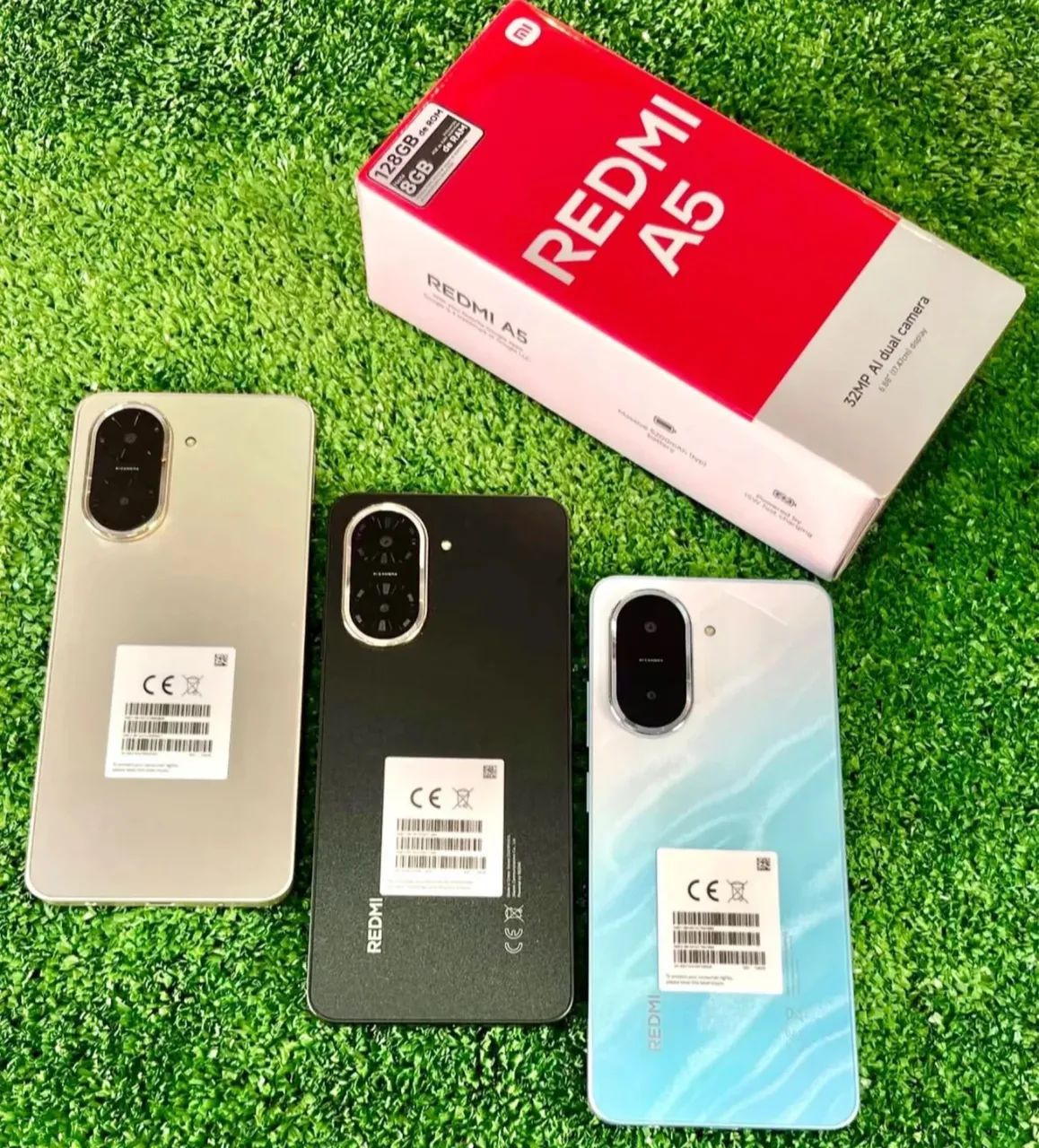  Redmi A 5 128/4GB lacrado, em cores variadas. Parcelamos!
