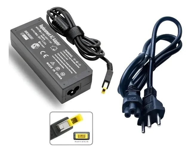 Fonte Carregador Compatível COm Notebook Lenovo 20v 4.5a 65w - Usb - Entregamos