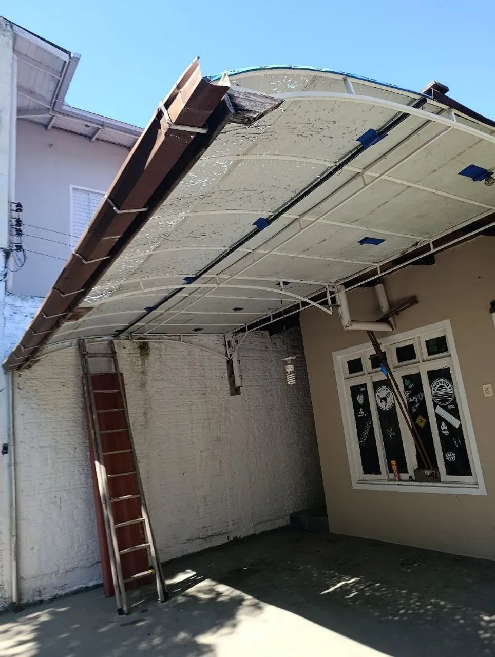 Toldo estrutura