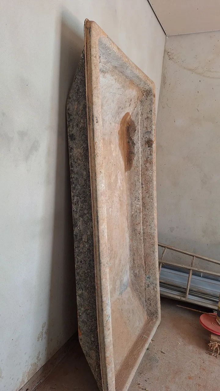 Masseira caixa para construção 500 litros reforçada  - Foto 2