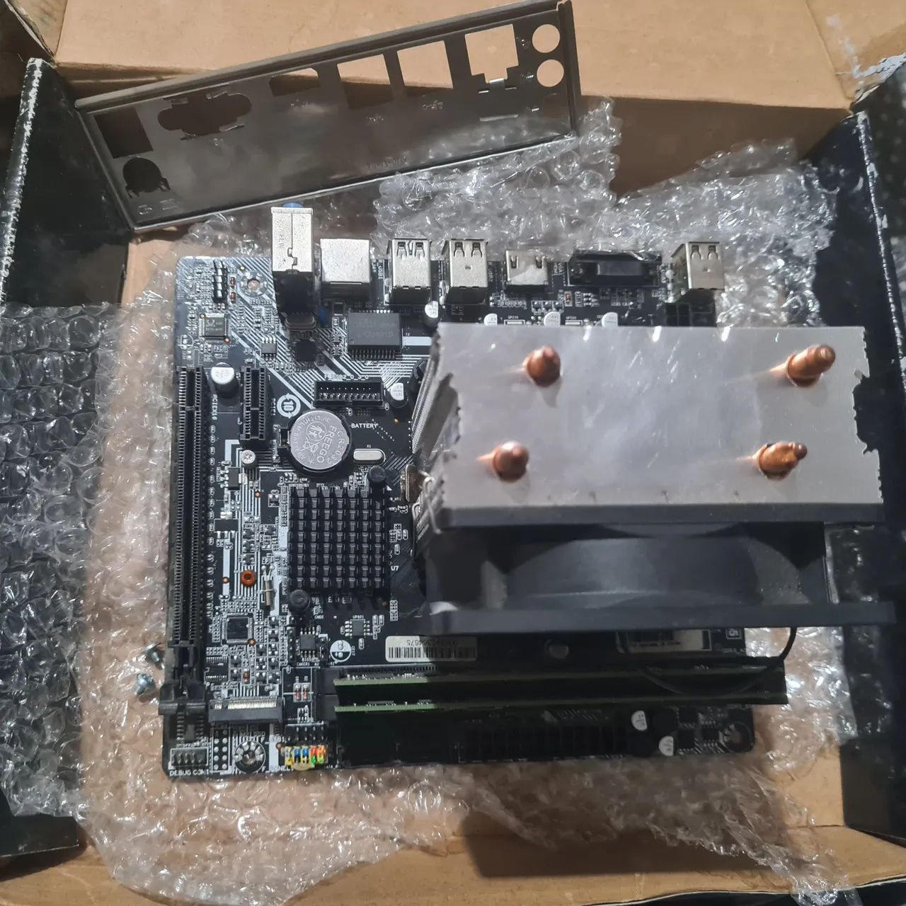 Kit processador + placa mãe memória ram ddr3
