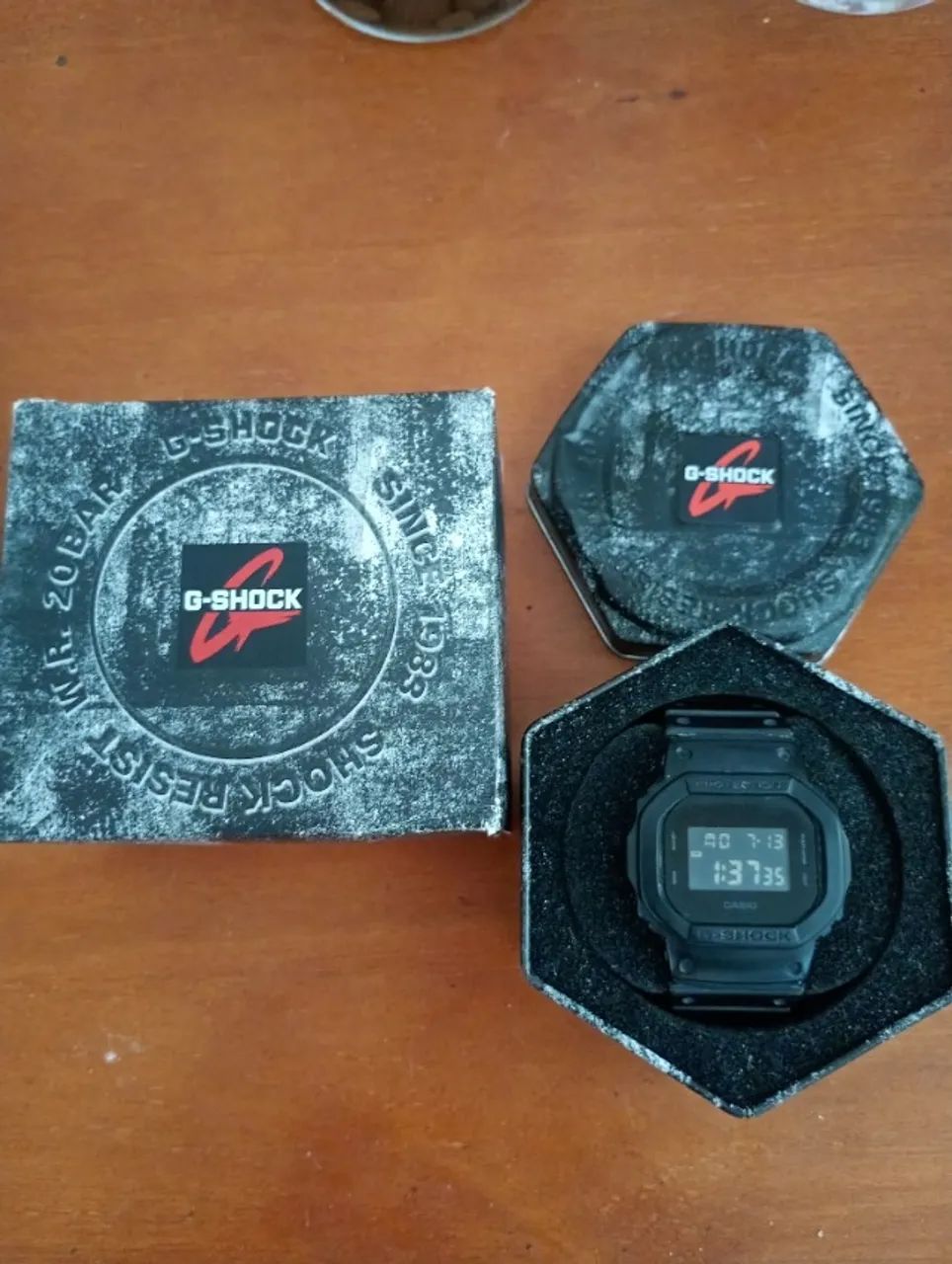 Relógio Casio Masculino G-Shock DW 5600BB Preto Original  - Foto 2