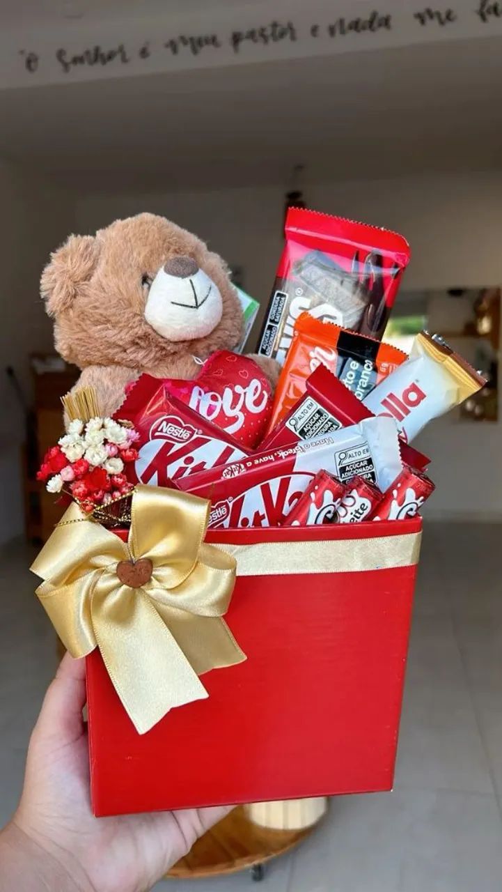 Cesta de chocolate 