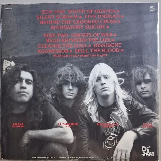 Slayer - South of Heaven - Vinil - Foto 2