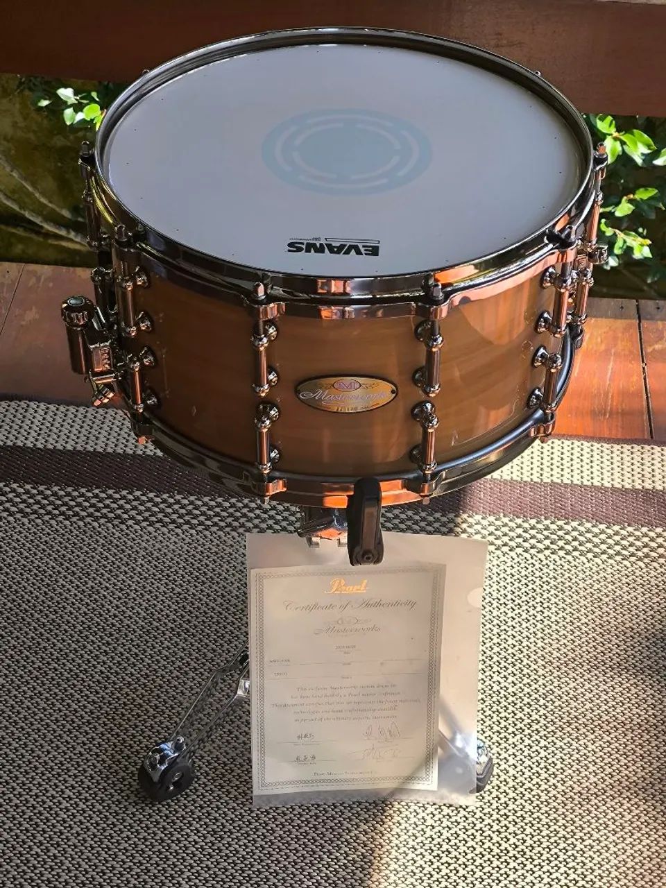 Caixa Pearl Master Work 14x 7 - Instrumentos musicais - Jardim dos