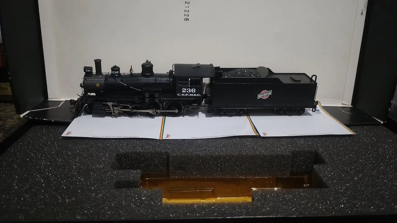 Baldwin 4-6-0 com DCC -- Chicago & North Western nº 237<br> - Foto 2