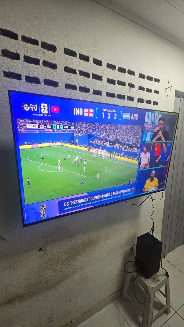 Tv TCL 4k 50 polegadas, comprada pra assistir a copa, ainda na garantia de loja - Foto 2