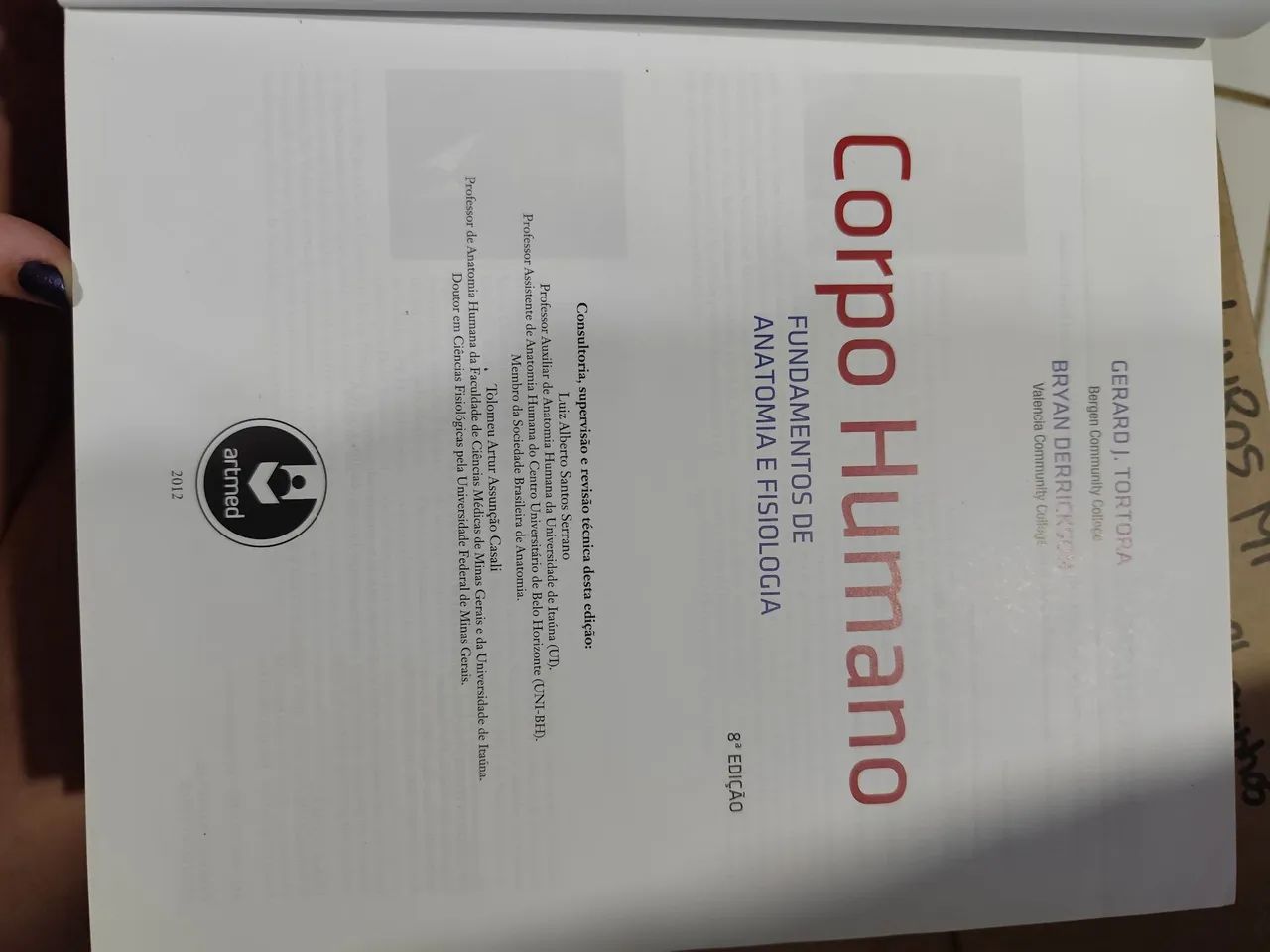 Livro Corpo Humano - Anatomia e Fisiologia - Ótimo estado - Foto 4
