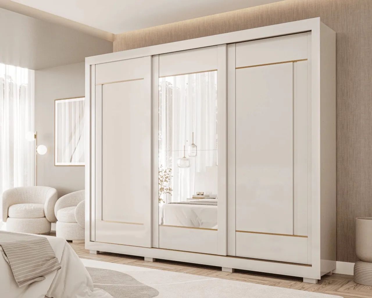 Roupeiro VLTINA 100% MDF