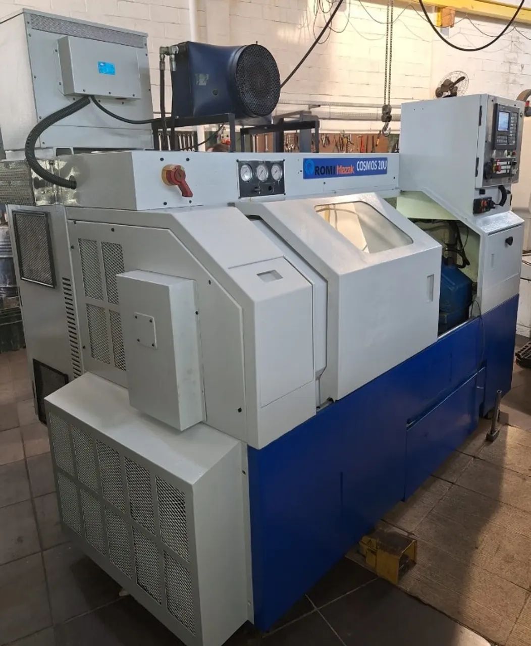 Torno CNC ROMi-MAZAK Cosmos 20U - Retrofitado - Máquinas para