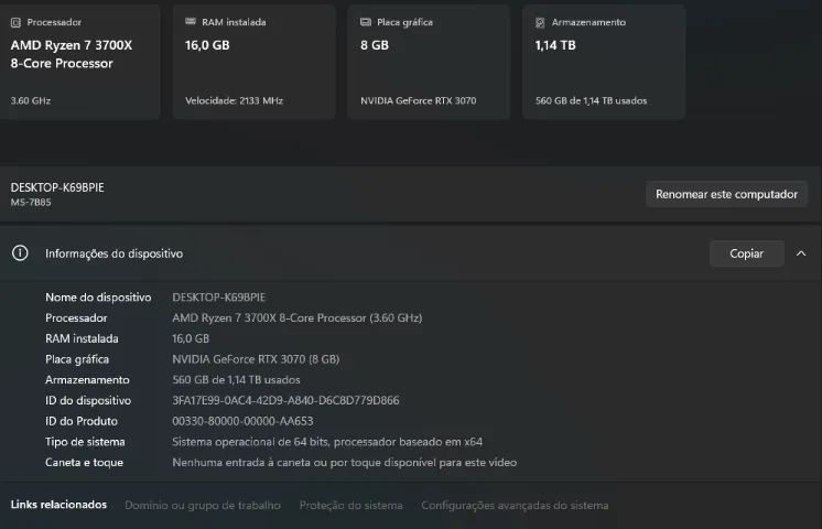 AORUS GeForce RTX - 3070 MASTER 8G - Foto 4