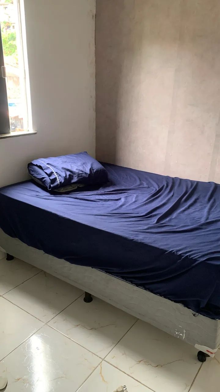 Cama box (box+ colchão) CASAL