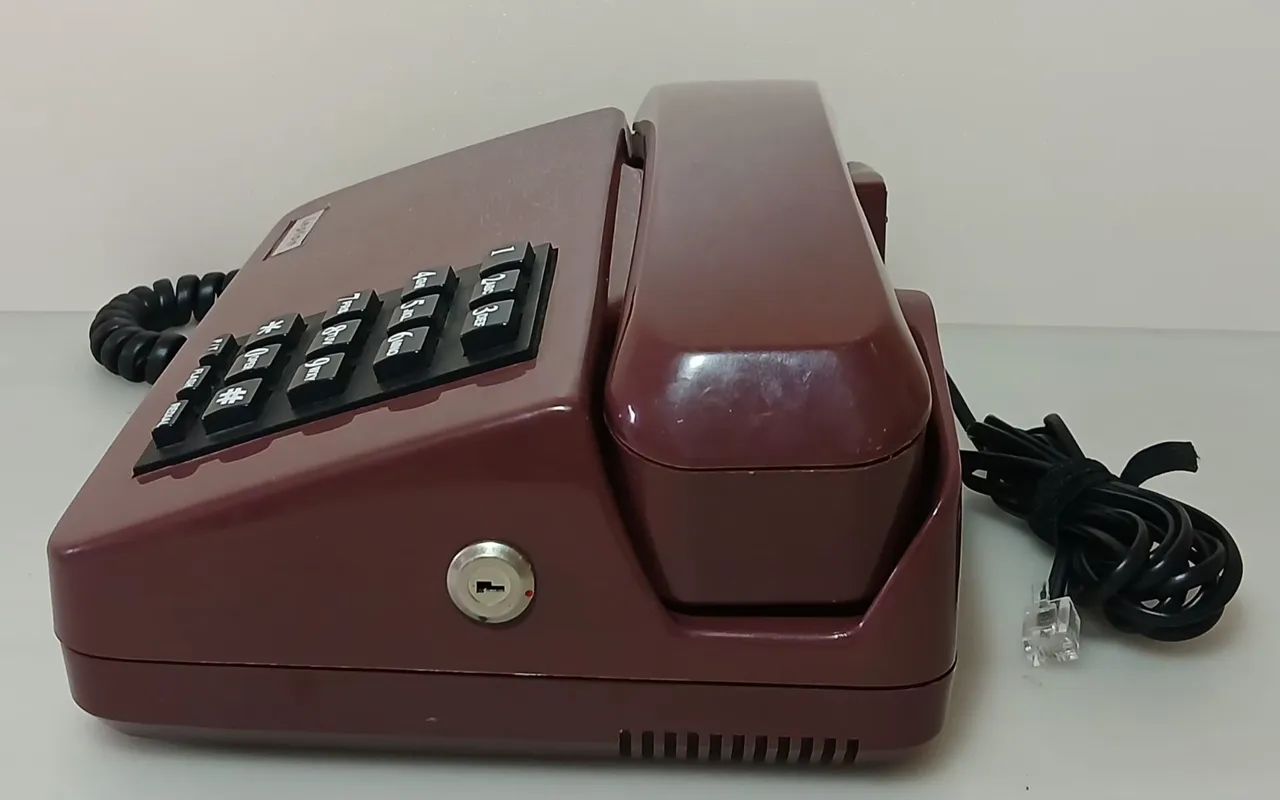 Telefone fixo vinho lepton - Sem Teste  - Foto 3