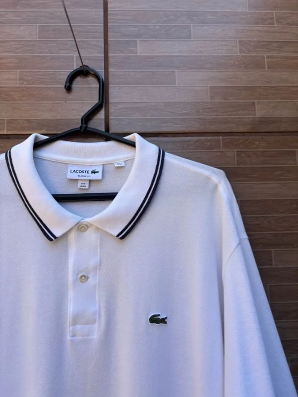 Polo Lacoste Branca T8 L12.12 - Foto 2
