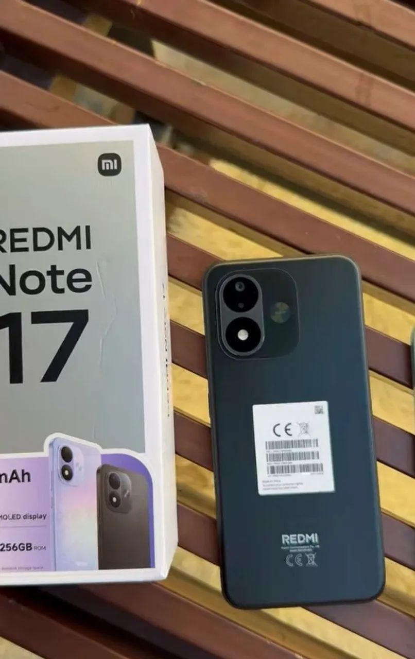 Celular Xiaomi Note 17 8/256 lacrado 