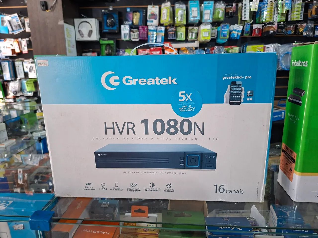 Dvr Intelbras Luxvision Greatek Novos e na caixa - Foto 3