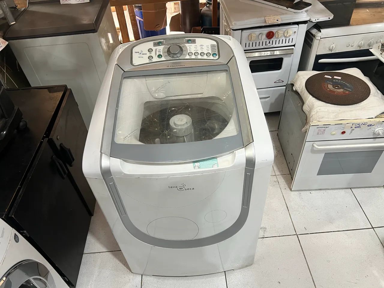 Lava e Seca Electrolux LST12 Intelligent Sensor 12kg com Defeito  - Foto 2