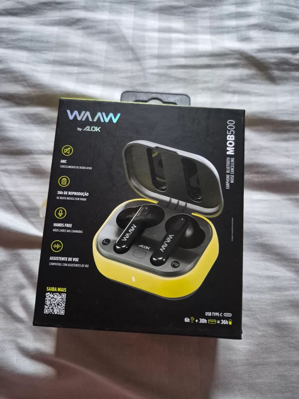 Fone de ouvido WASW