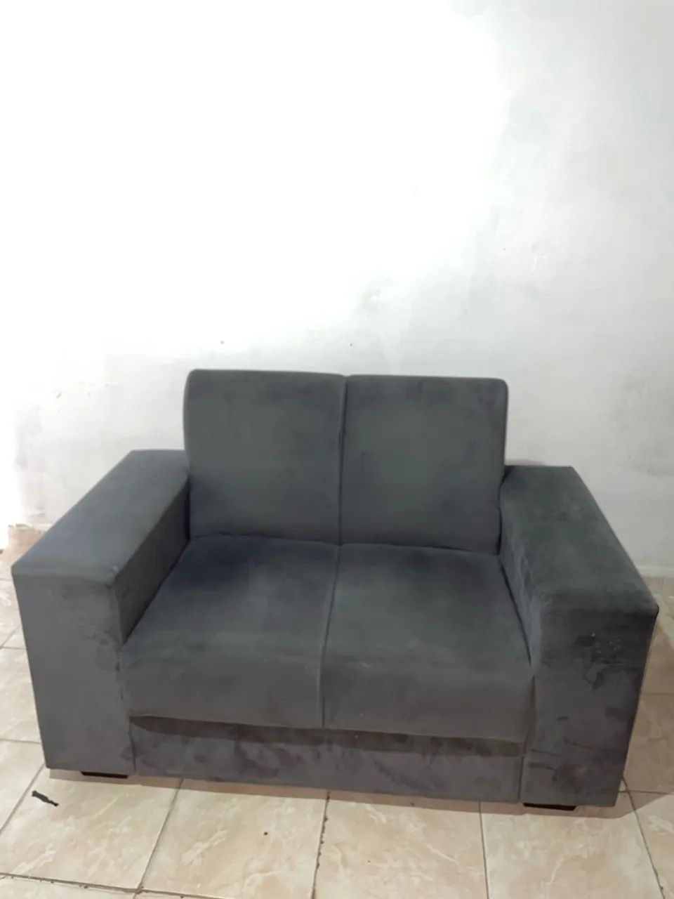 Sofá de Veludo 