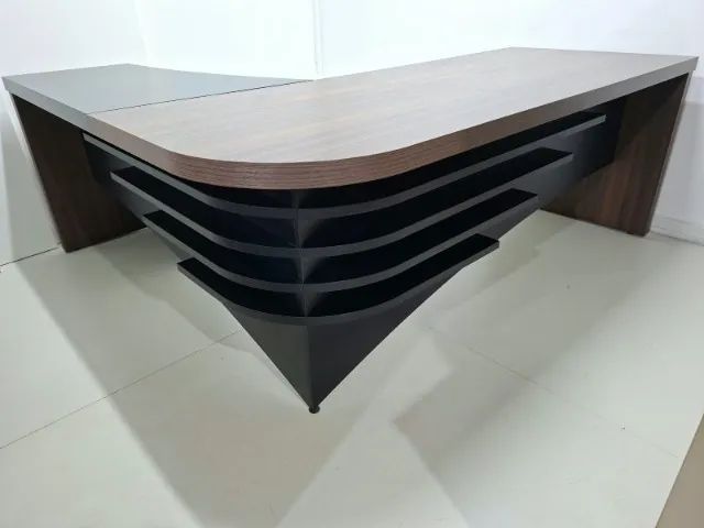 Mesa de escritório em L - Foto 2