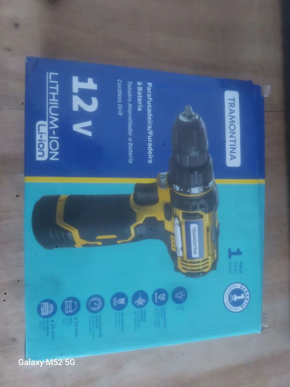 Vendo Furadeira/Parafusadeira Tramontina 12V Bateria Recarregável * Jorge 1