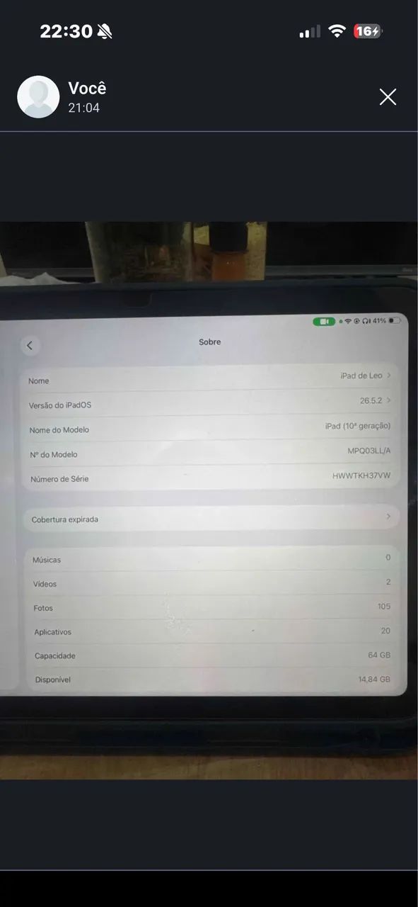 VENDO IPAD 10