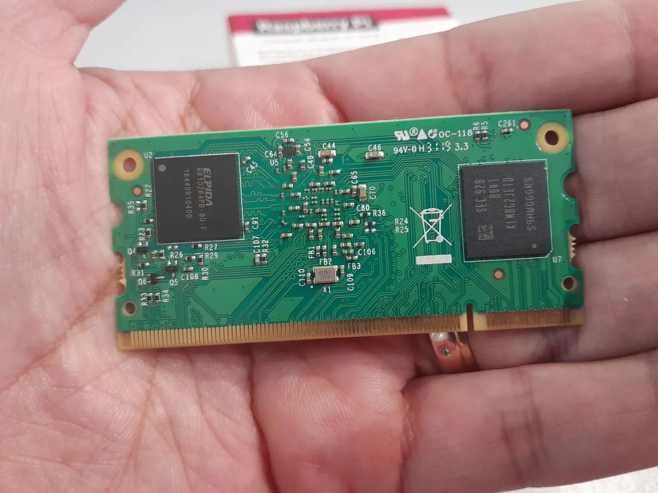 Raspberry Pi Compute Module 3+ 32GB - Foto 4
