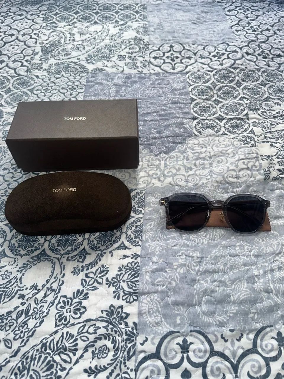 Óculos Tom Ford Cinza - Foto 3