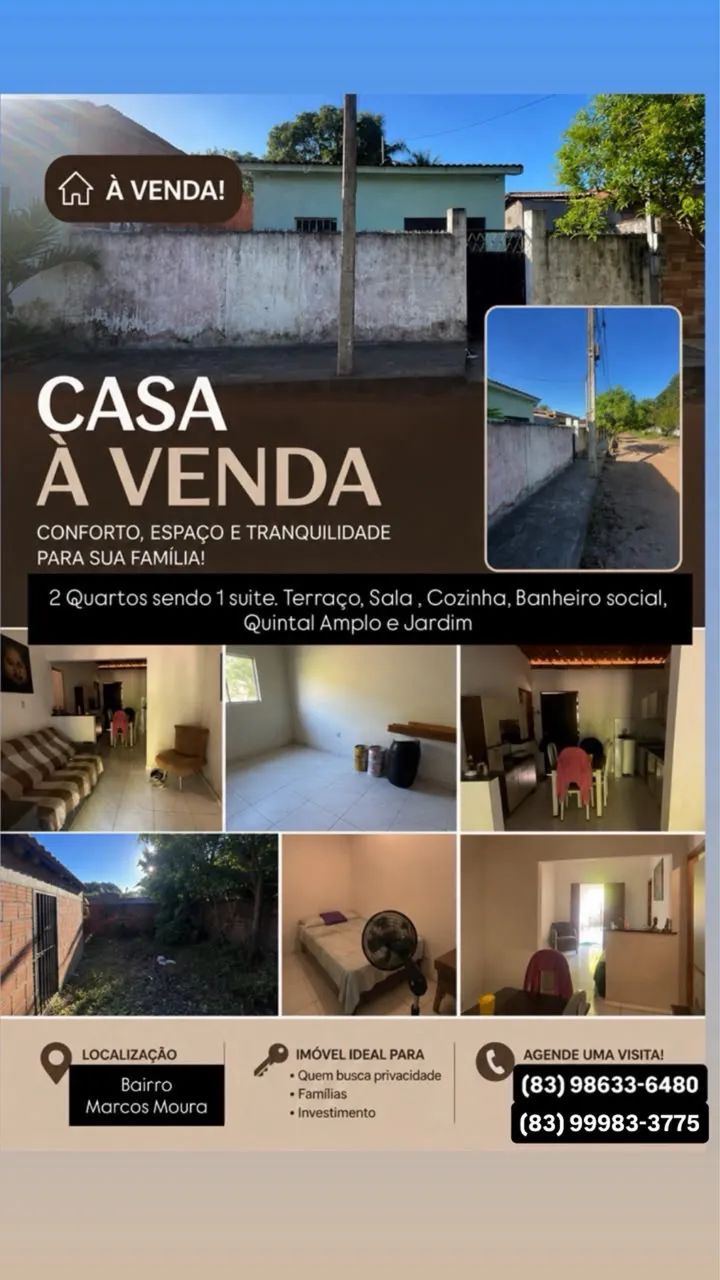 Vendo casa solta! 