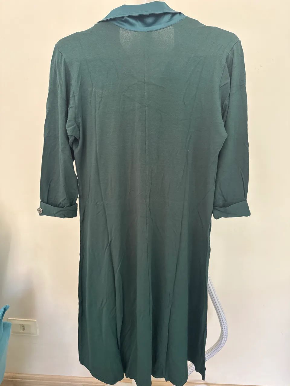 Vestido Verde Militar em malha - Foto 2