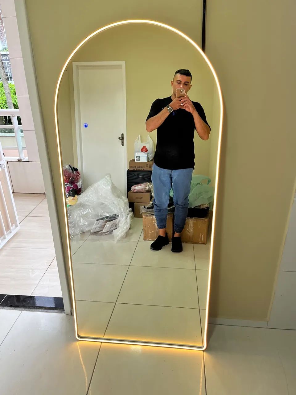 Espelho com led orgânico ( nosso queridinho) - Foto 2