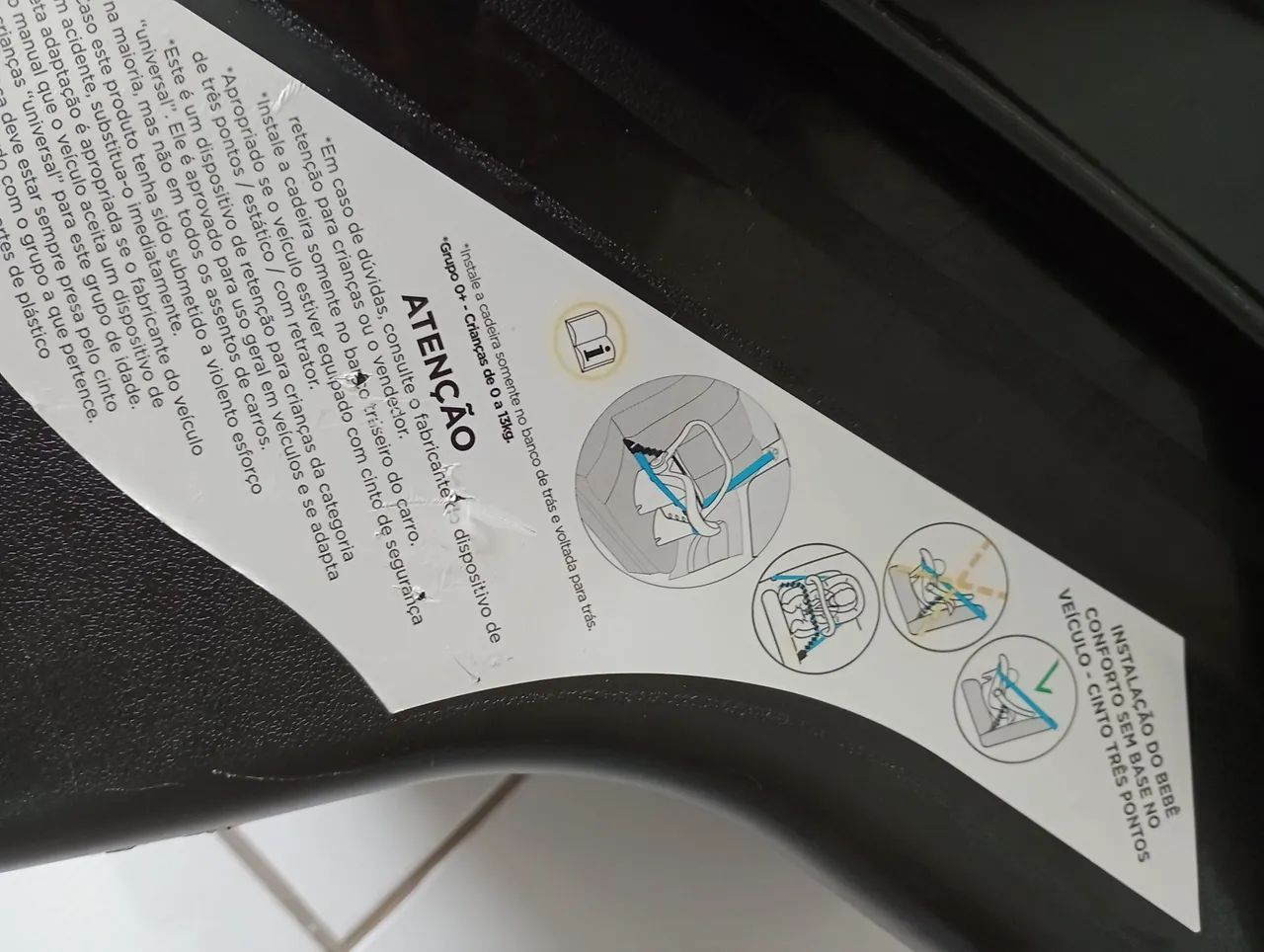 Bebê Conforto bem conservado  - Foto 4
