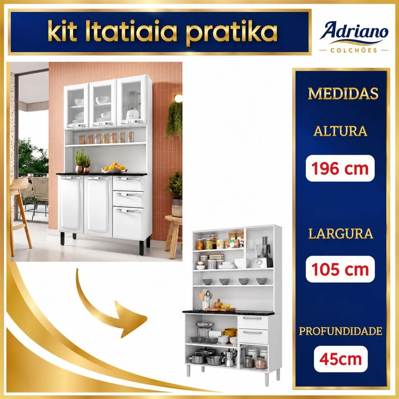Kit de cozinha em aço  - Foto 2