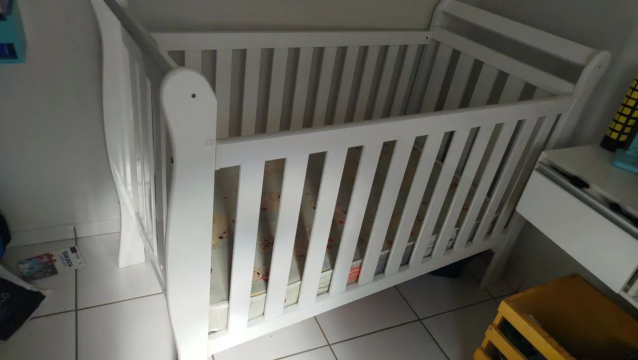 Berço mais colchão  - Foto 4