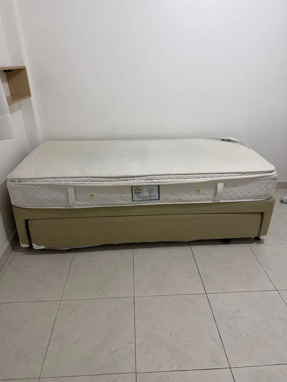 Cama box de solteiro bicama com colchão  - Foto 2