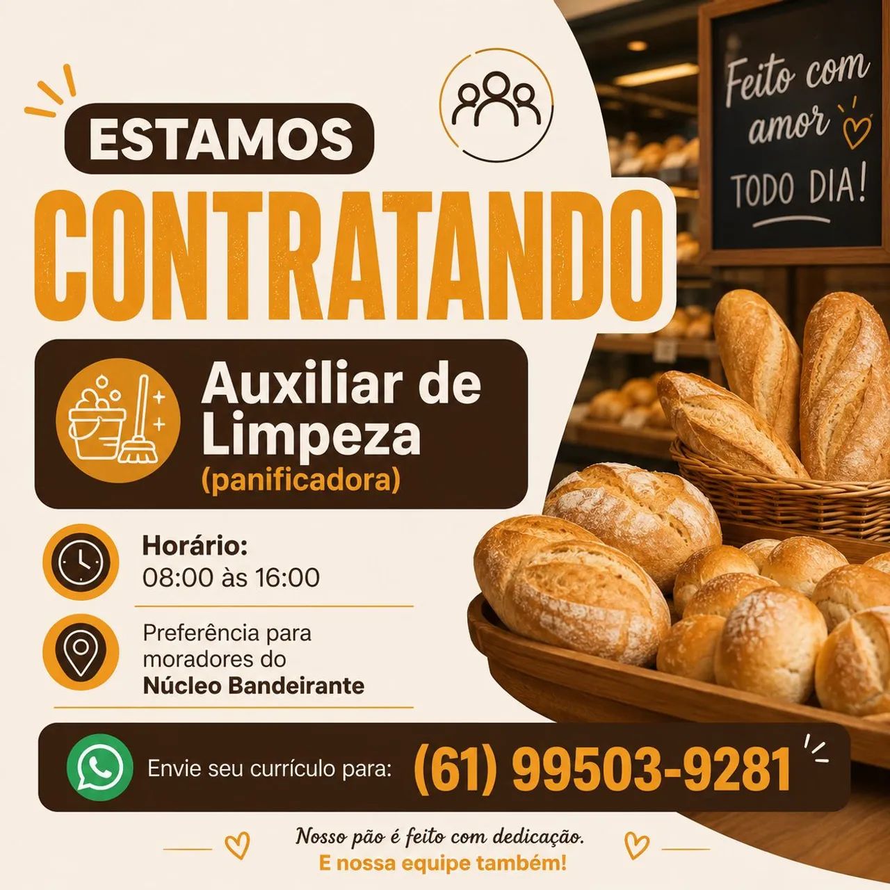 Auxiliar de limpeza