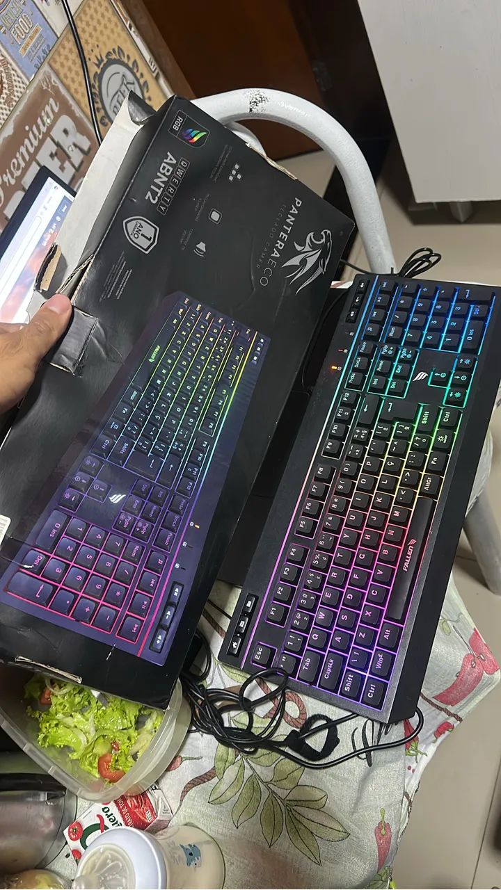 Teclado Fallen Pantera Eco, da marca Fallen Gear.