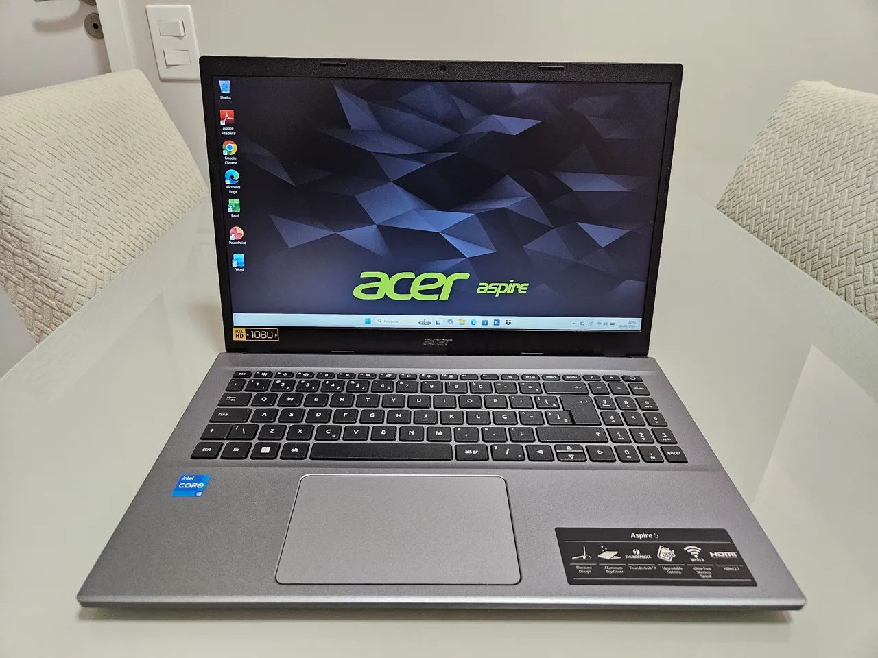 Notebook Acer Aspire 5 Core i5/ 8GB de RAM/ 512GB de SSD