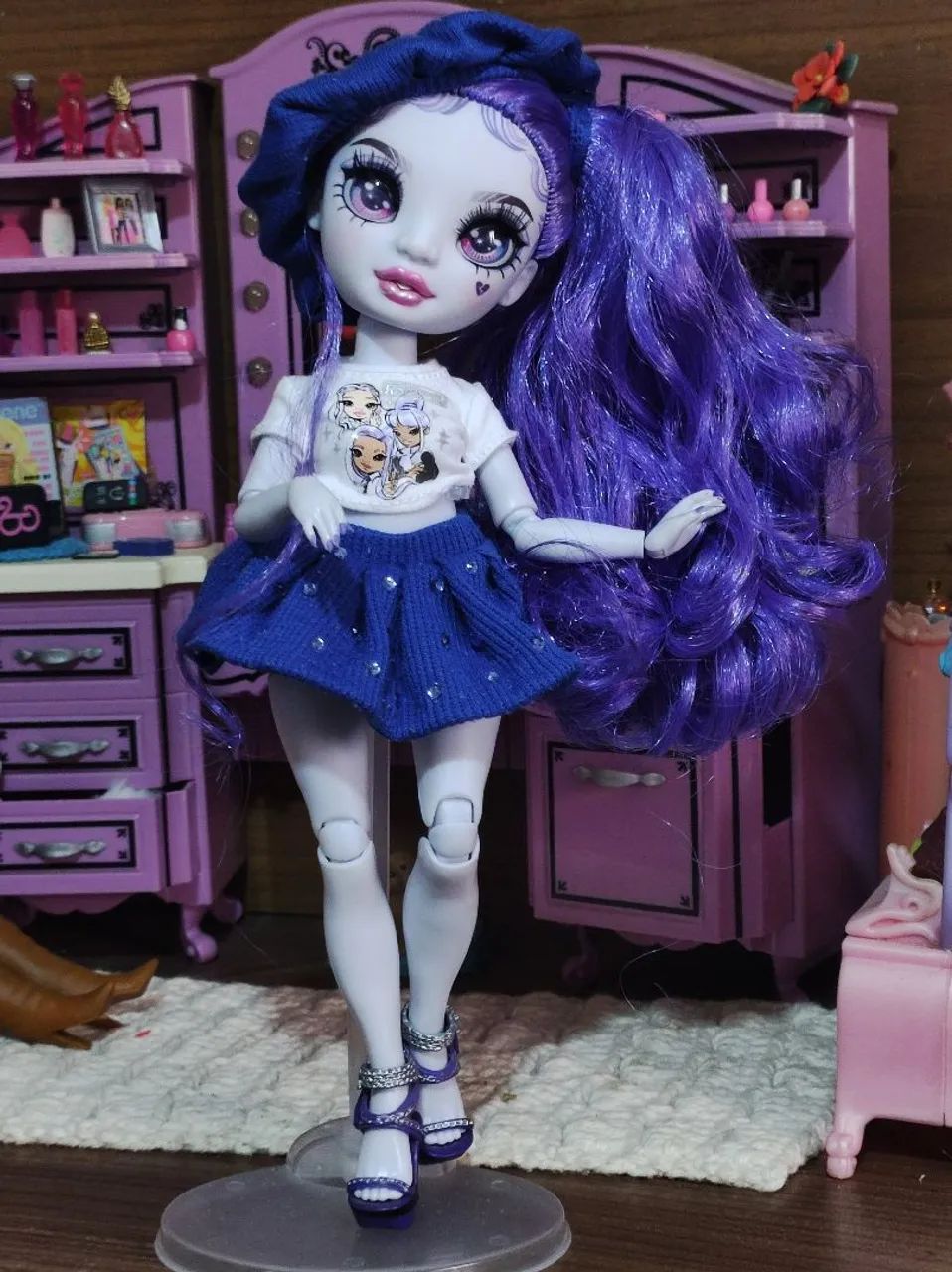 Boneca rainbow high shadow high uma  - Foto 5